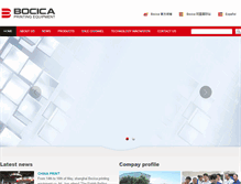 Tablet Screenshot of bocica.com